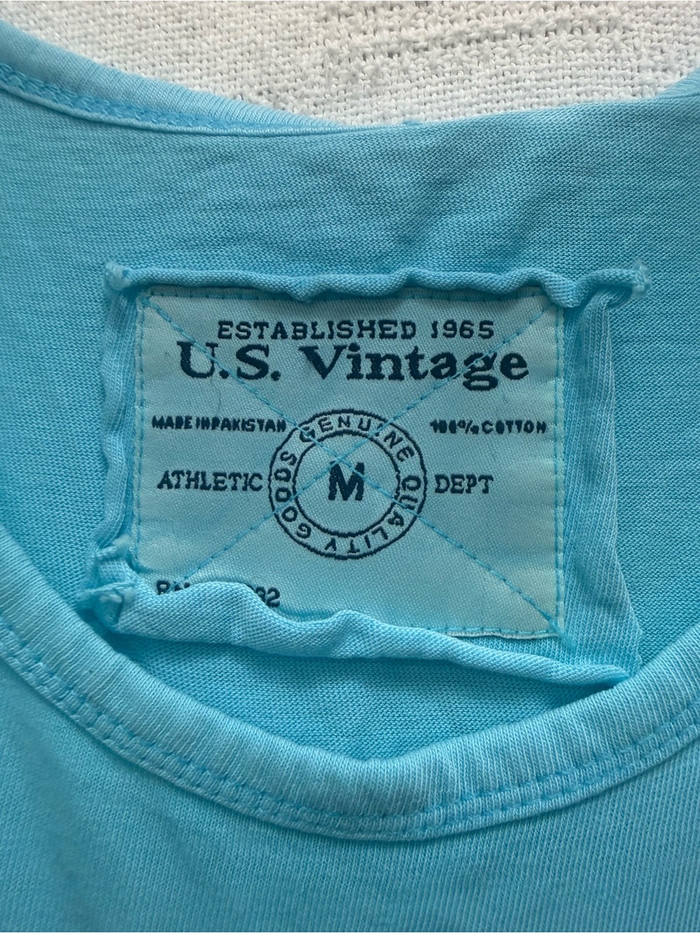 Tybee Island Light Blue Women's Tank Top - Picture 2 of 5